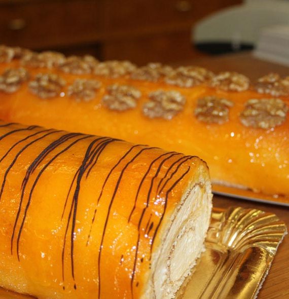 Brazo de gitano de Yema y Nueces