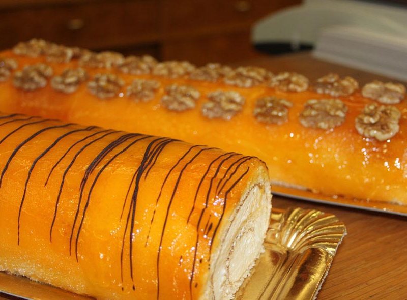 Brazo de gitano de Yema y Nueces