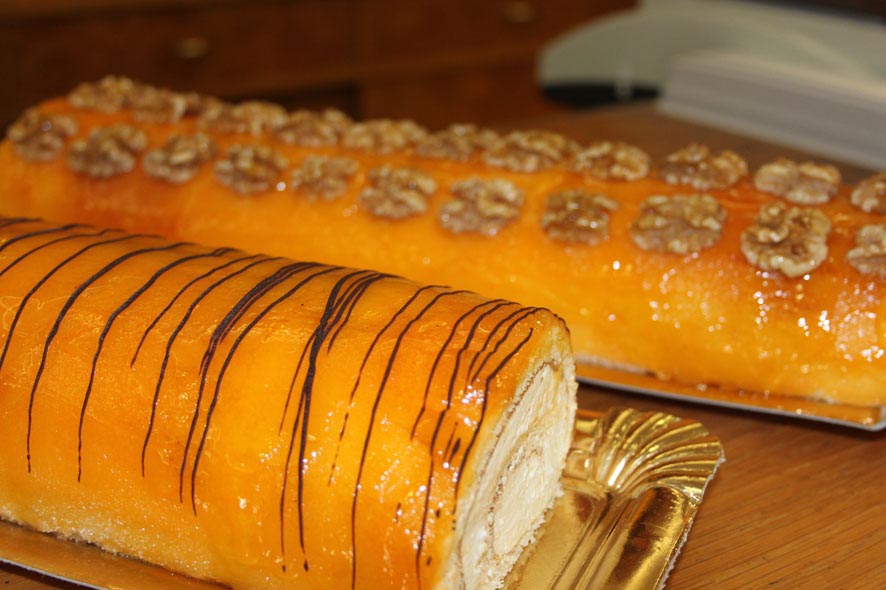 Brazo de gitano de Yema y Nueces