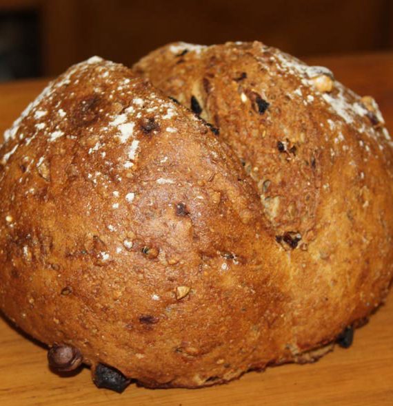 Pan de Avellanas y Albaricoque