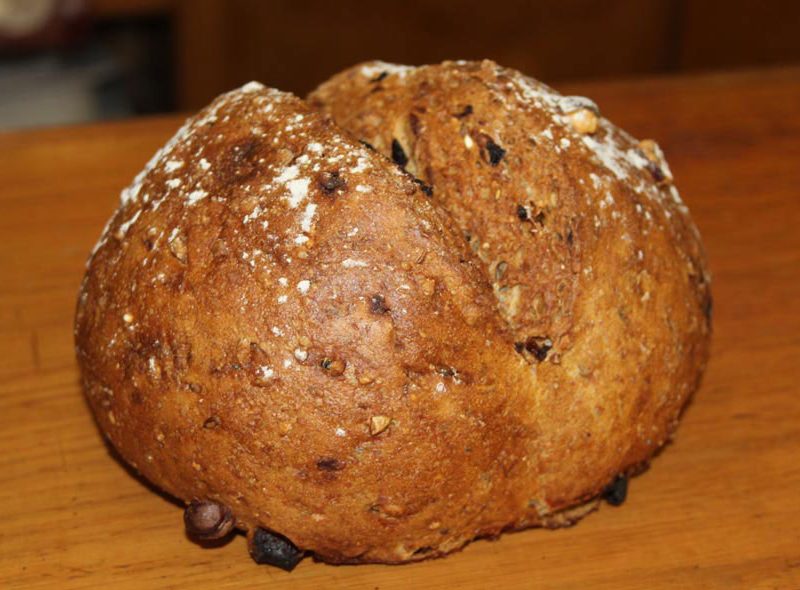 Pan de Avellanas y Albaricoque