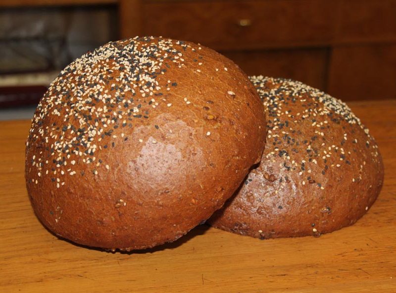 Pan de Tahini y Cacao