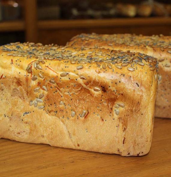 Pan de Zanahoria y Pipas de calabaza