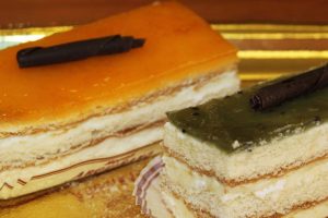 Pastel de San Marcos y de Kiwi