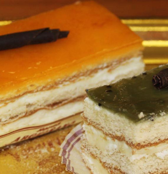 Pastel de San Marcos y de Kiwi