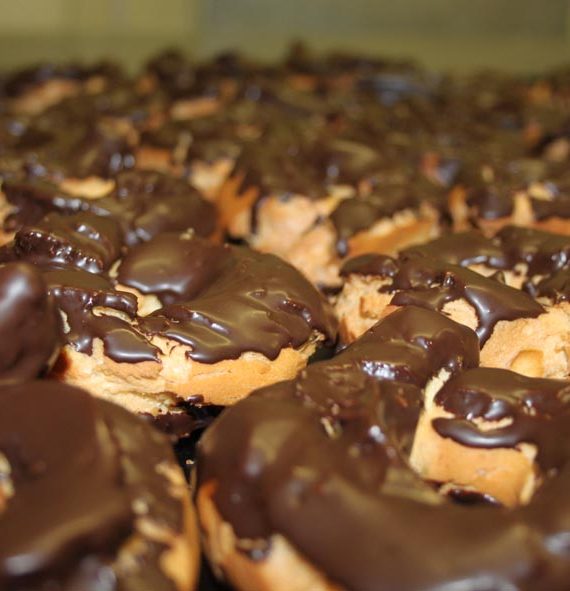 Rosquillas de San Blas con Chocolate