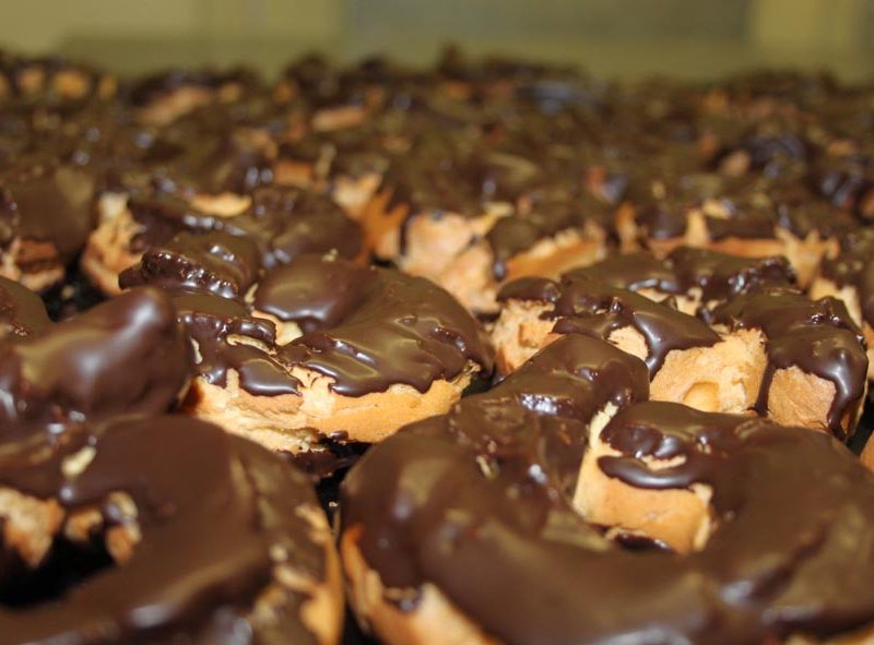 Rosquillas de San Blas con Chocolate