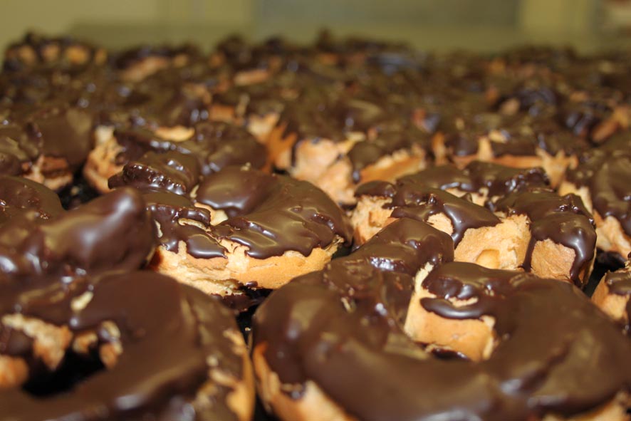 Rosquillas de San Blas con Chocolate