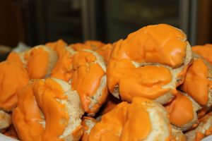 Rosquillas de San Blas de Naranja