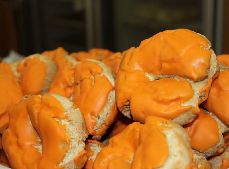 Rosquillas de San Blas de Naranja