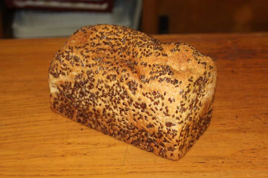 Pan de Espelta integral con Lino ecológico